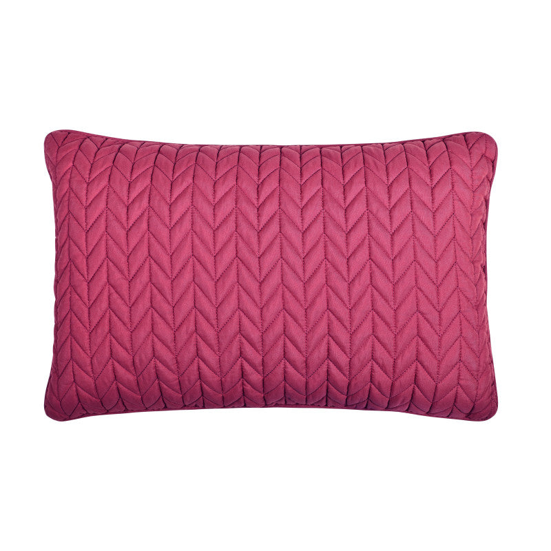 Cayman Quilted Boudoir Decorative Throw Pillow