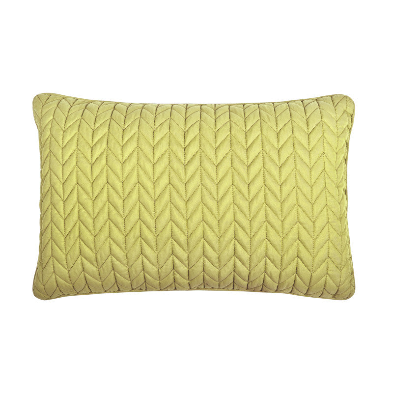 Cayman Quilted Boudoir Decorative Throw Pillow