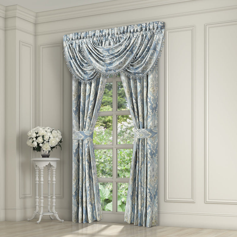 Celtic Window Waterfall Valance