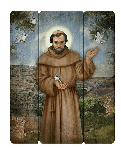 Christian Brands 15" PLQ Saint Francis