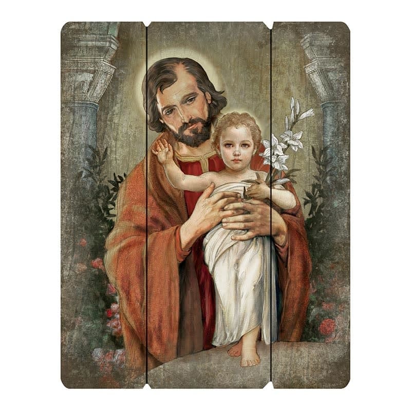 Christian Brands 15" PLQ Saint Joseph