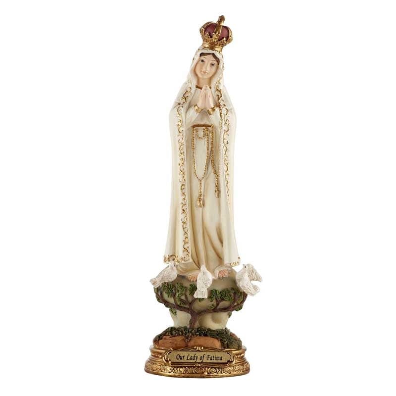 Christian Brands 8" Our Lady of Fatima Statue-English