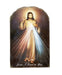 Christian Brands Marco Sevelli Arched Tile Plaque with Stand - Divine Mercy