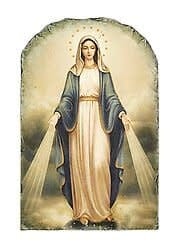 Christian Brands Our Lady of Grace Tile Plaque