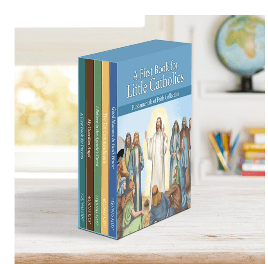 Christian Brands Religious Items Little Catholics Series Book Set - 4 Sets