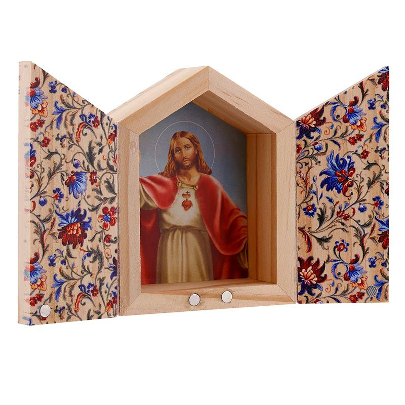 Christian Brands Religious Items Sacred Heart Diptych