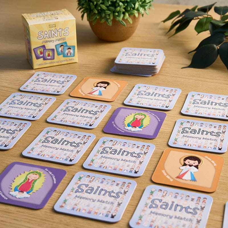 Christian Brands Religious Items Saints Memory Match Game Series 1