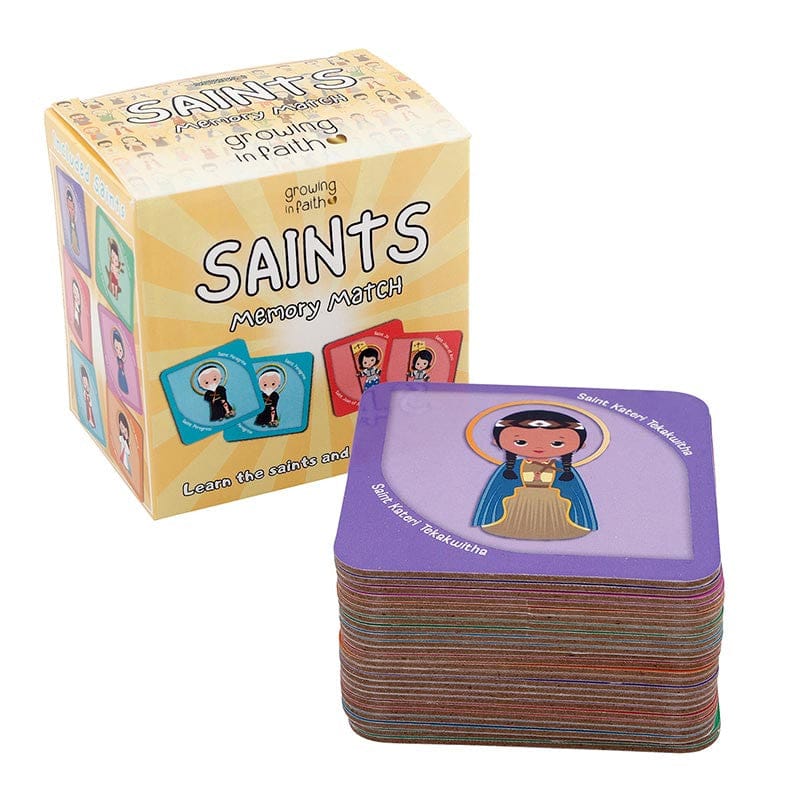 Christian Brands Religious Items Saints Memory Match Game Series 1