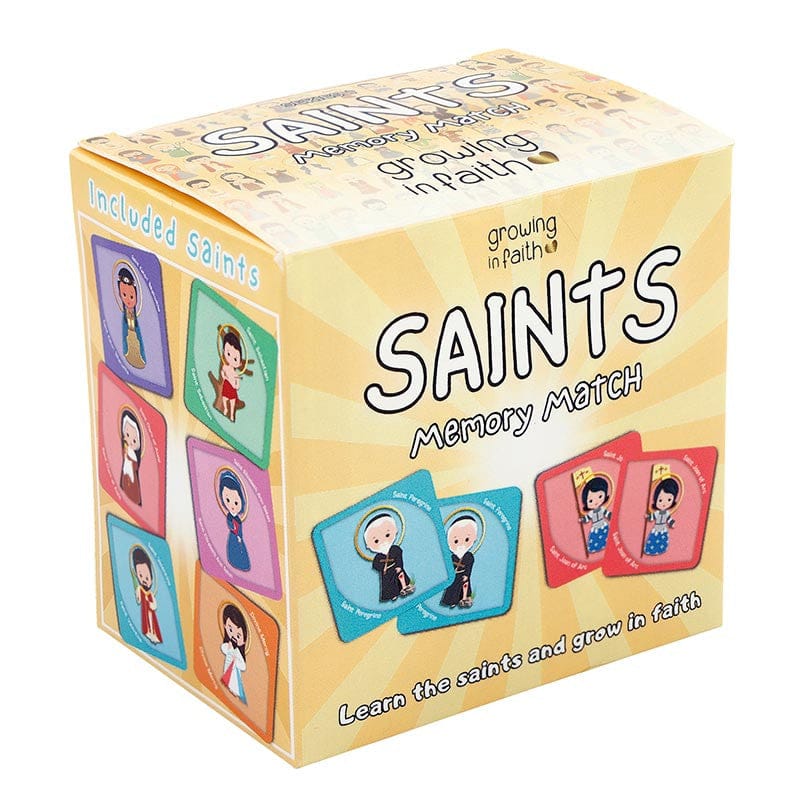 Christian Brands Religious Items Saints Memory Match Game Series 1