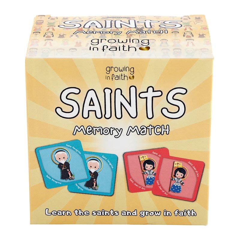 Christian Brands Religious Items Saints Memory Match Game Series 1
