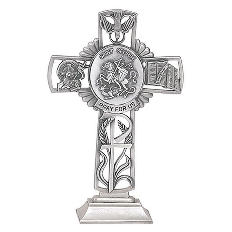 Christian Brands St. George Standing Cross