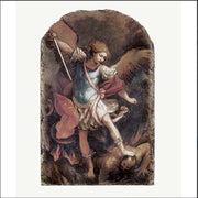 Christian Brands St Michael arched Tile Plaque
