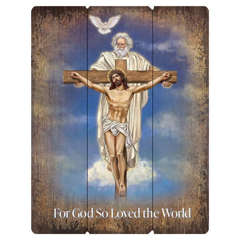 Christian Brands Trinity God Father Pallet Sign