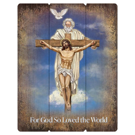 Christian Brands Trinity God Father Pallet Sign
