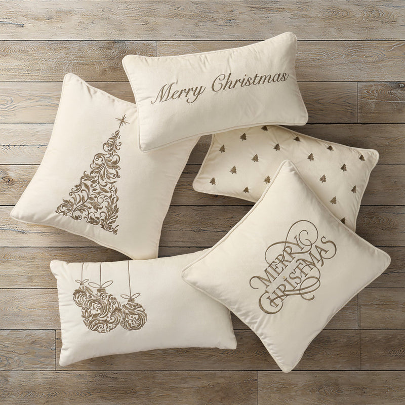 Christmas Tree Boudoir Decorative Throw Pillow