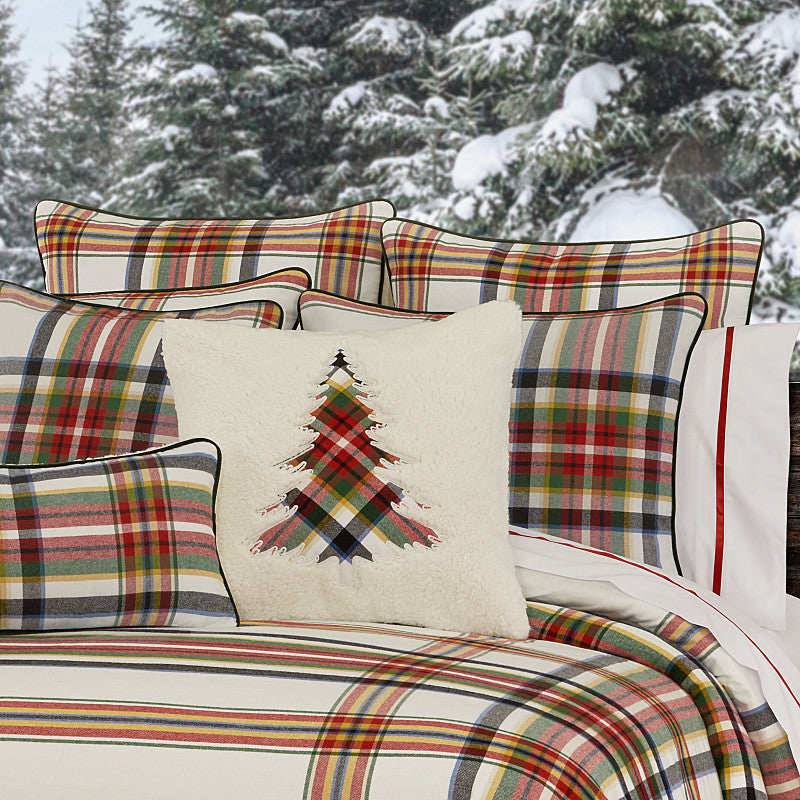 Christopher Plaid Euro Sham