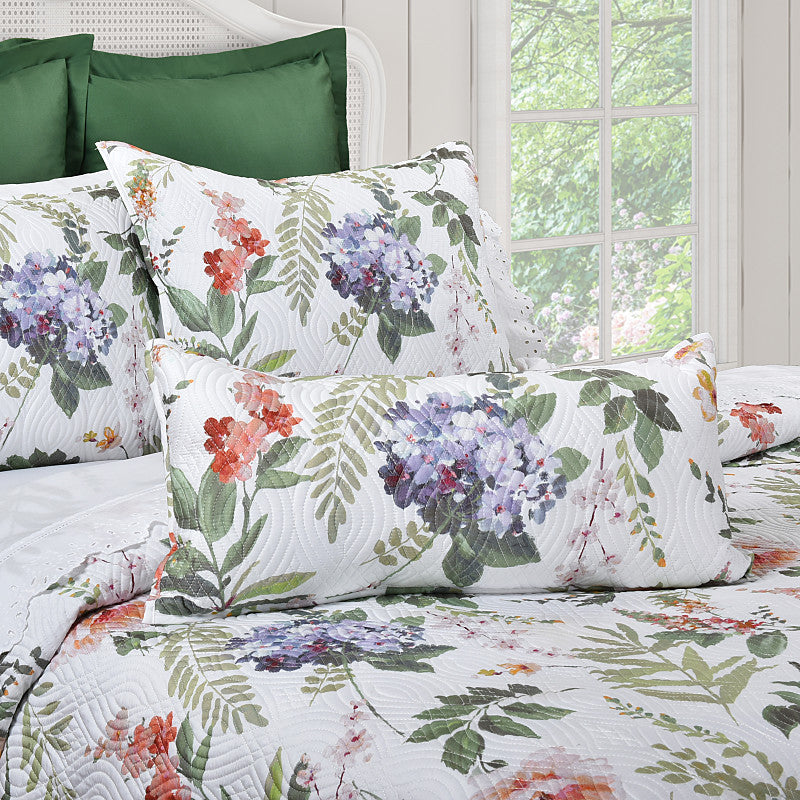 Clara Quilted Boudoir Decorative Throw Pillow