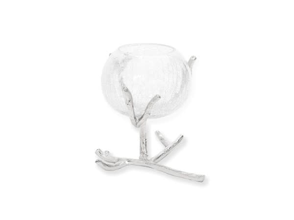 Classic Touch Silver Branch Centerpiece