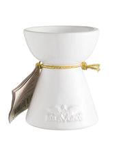Clero USA Ceramic Resin Incense Burner — 3.5 in — Various Styles: Gold