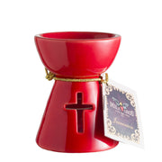 Clero USA Ceramic Resin Incense Burner — 3.5 in — Various Styles: Gold