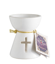 Clero USA Ceramic Resin Incense Burner — 3.5 in — Various Styles: Gold