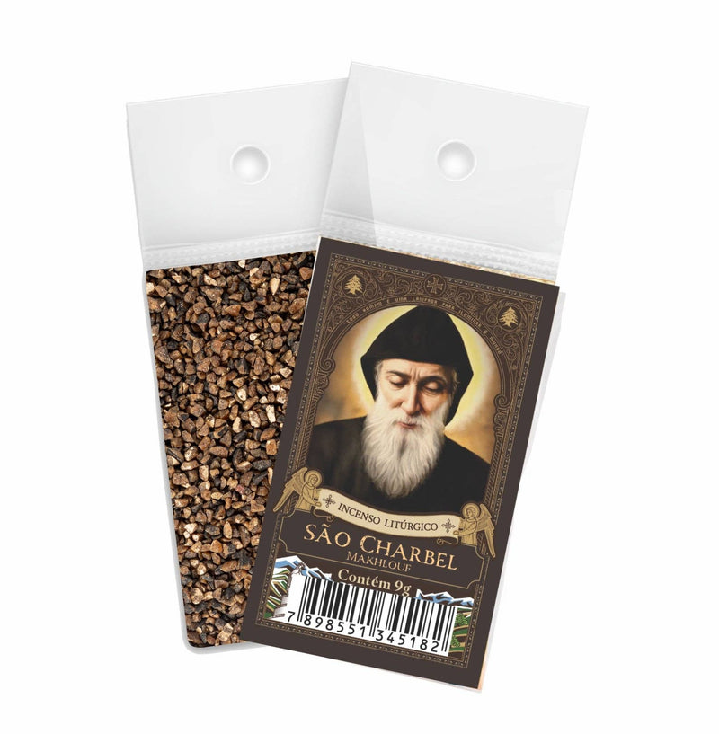 Clero USA Saint Charbel Resin Incense — Soft Devotional Blend: 1.7oz