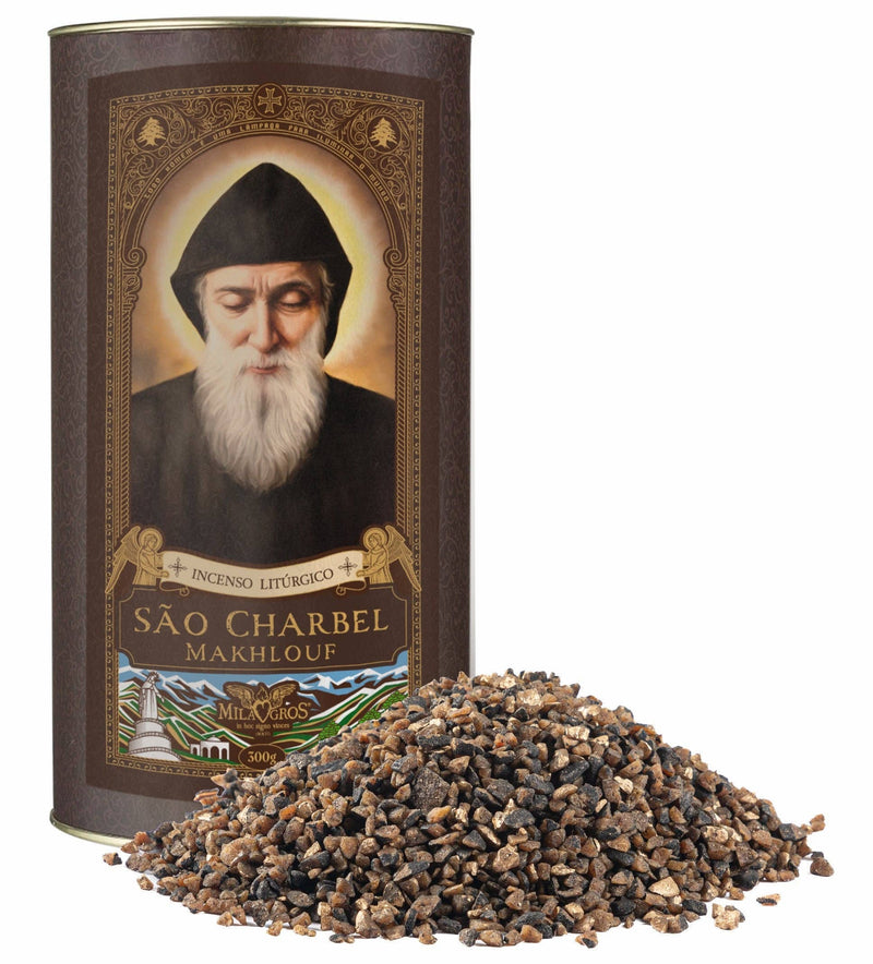 Clero USA Saint Charbel Resin Incense — Soft Devotional Blend: 1.7oz
