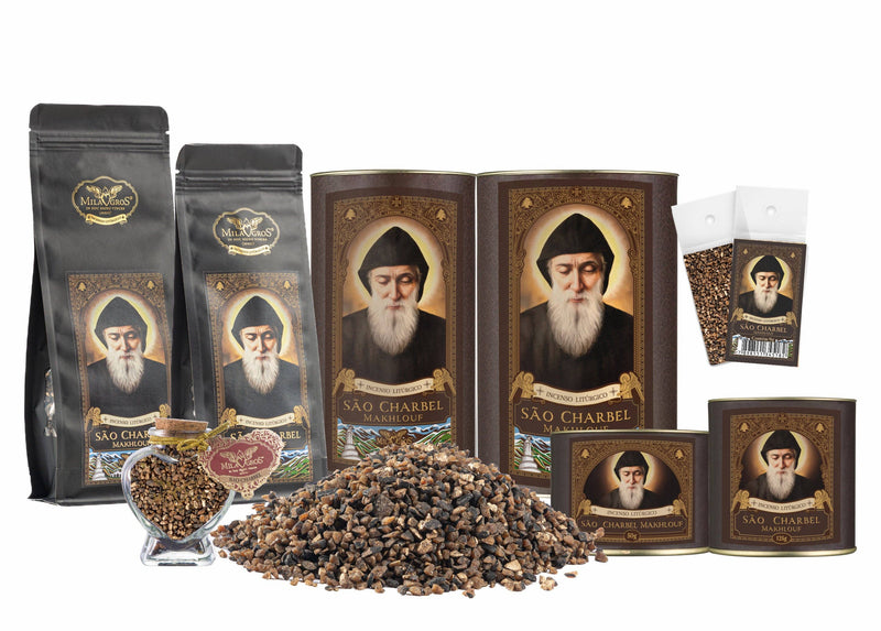 Clero USA Saint Charbel Resin Incense — Soft Devotional Blend: 1.7oz