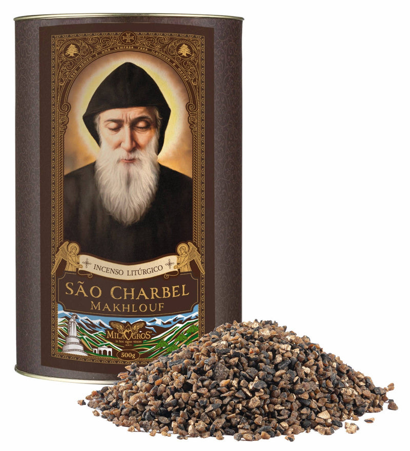 Clero USA Saint Charbel Resin Incense — Soft Devotional Blend: 1.8oz
