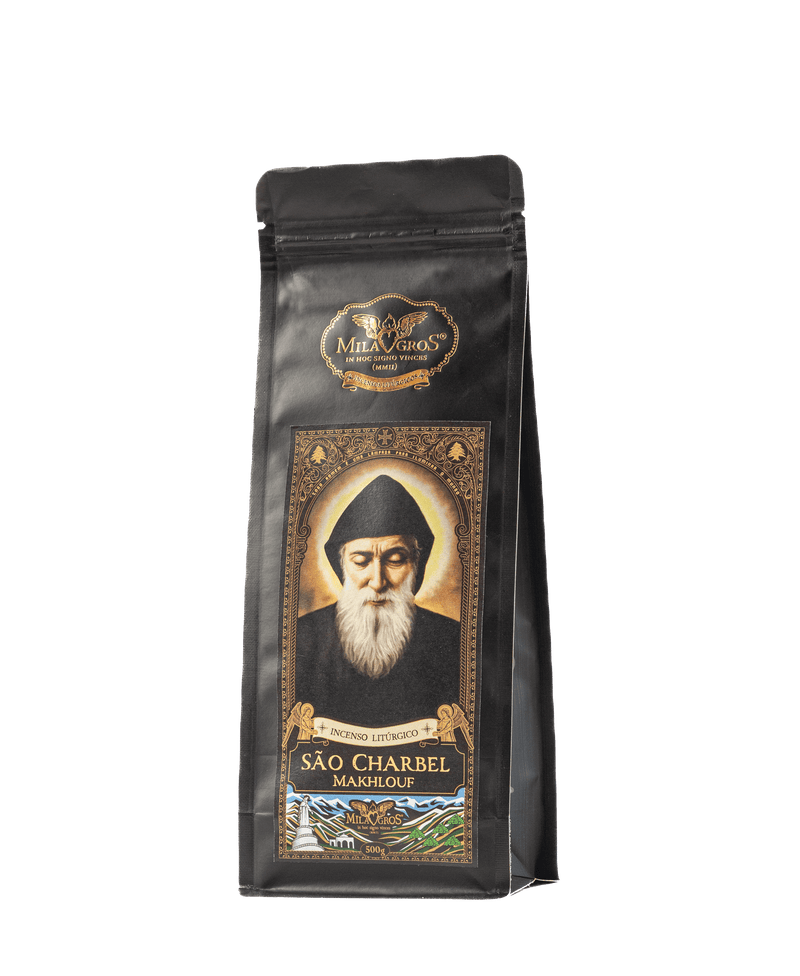 Clero USA Saint Charbel Resin Incense — Soft Devotional Blend: 1.8oz