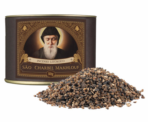 Clero USA Saint Charbel Resin Incense — Soft Devotional Blend: 1.8oz
