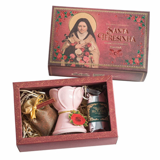 Clero USA Saint Therese of Lisieux Prayer Kit — Rose, Floral