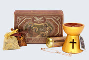 Clero USA Three Wise Men Biblical Incense Kit — Frankincense, Myrrh, Gold
