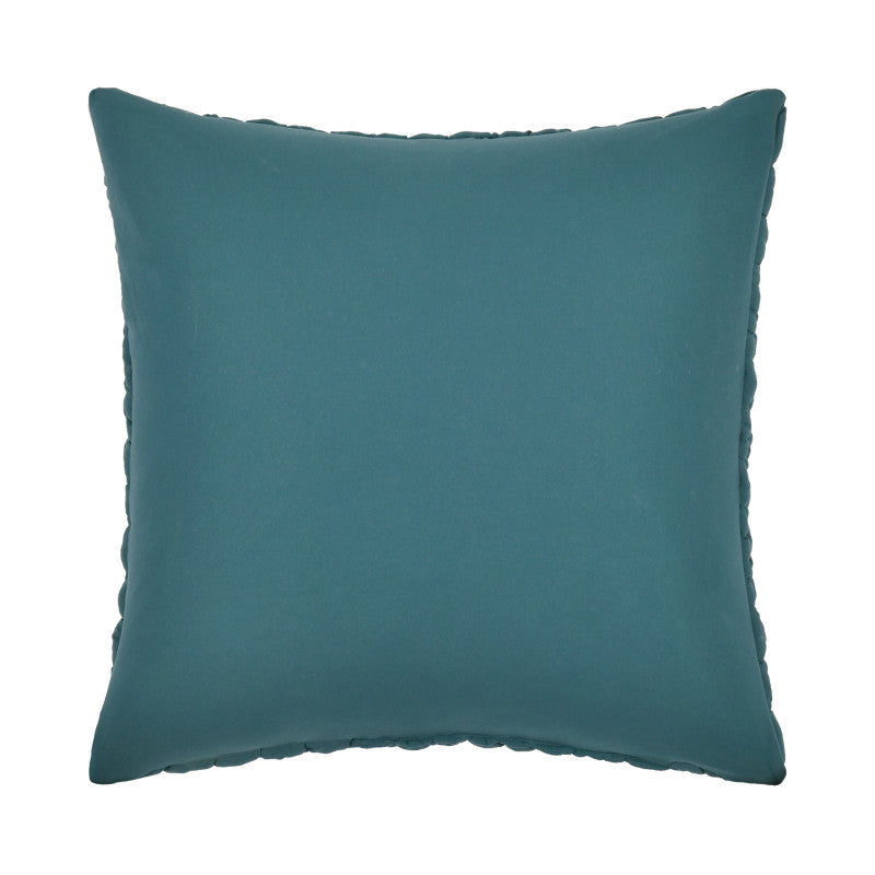 Cloud Puff 20" Square Quilted Decorative Throw Pillow