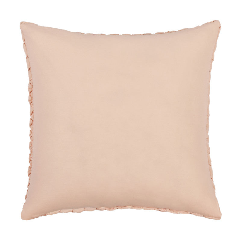 Cloud Puff 20" Square Quilted Decorative Throw Pillow