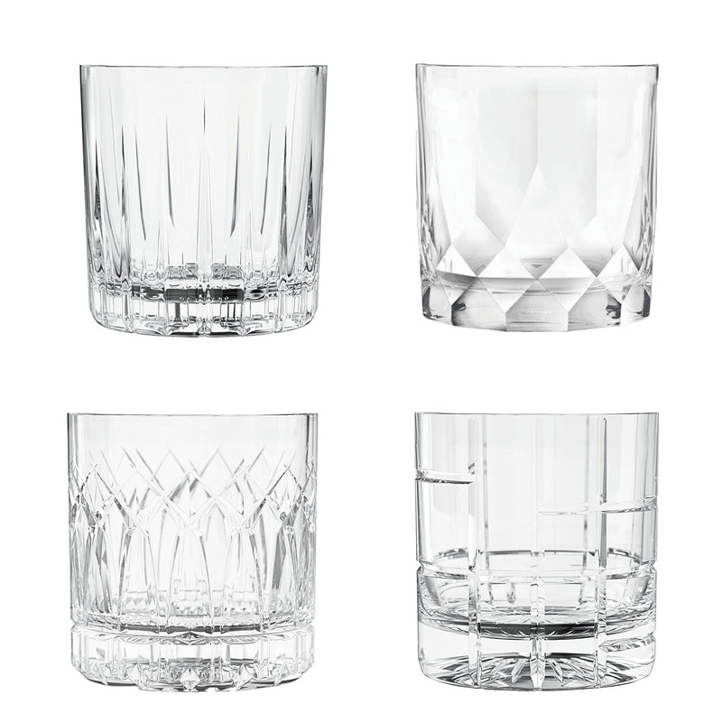 CUISIVIN Drinkware Glendale Whiskey Set - 4pk (cost per glass): Clear