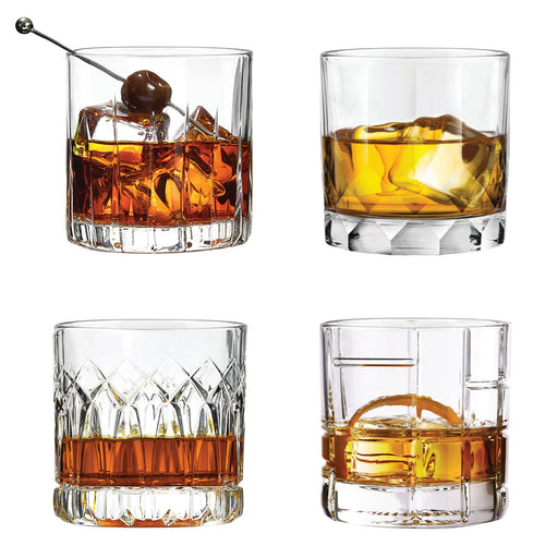 CUISIVIN Drinkware Glendale Whiskey Set - 4pk (cost per glass): Clear