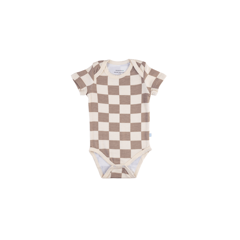 Dreamland Baby Pajamas Baby Short-Sleeve Bamboo Bodysuit