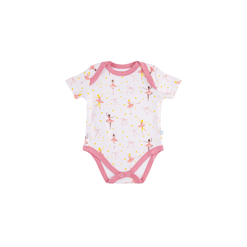 Dreamland Baby Pajamas Baby Short-Sleeve Bamboo Bodysuit
