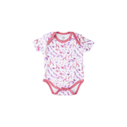 Dreamland Baby Pajamas Baby Short-Sleeve Bamboo Bodysuit