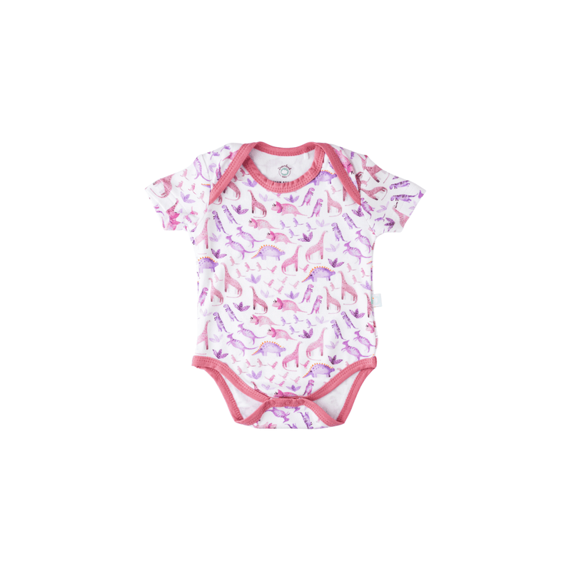 Dreamland Baby Pajamas Baby Short-Sleeve Bamboo Bodysuit