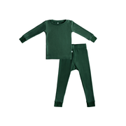 Dreamland Baby Pajamas Toddler/Kids Bamboo Pajamas - Forest Green
