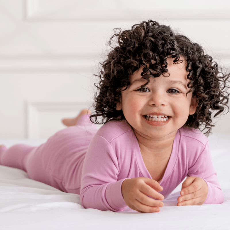 Dreamland Baby Pajamas Toddler/Kids Bamboo Pajamas - Misty Mauve