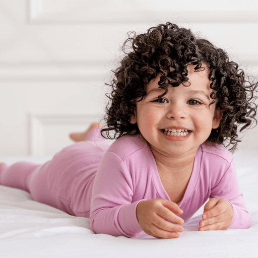 Dreamland Baby Pajamas Toddler/Kids Bamboo Pajamas - Misty Mauve