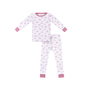 Dreamland Baby Pajamas Toddler/Kids Bamboo Pajamas - Pink Rainbow