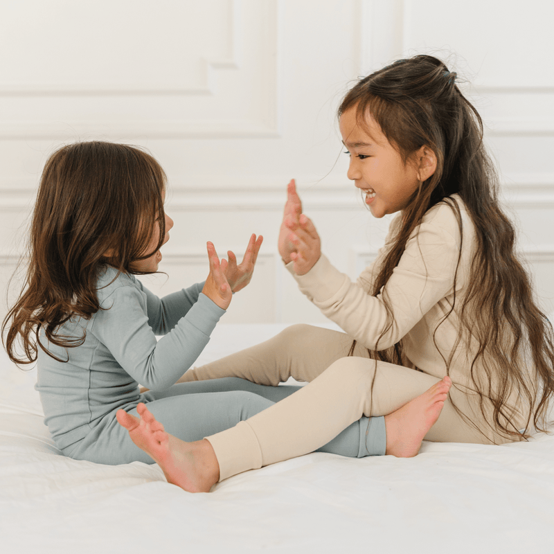 Dreamland Baby Pajamas Toddler/Kids Bamboo Pajamas - Slate