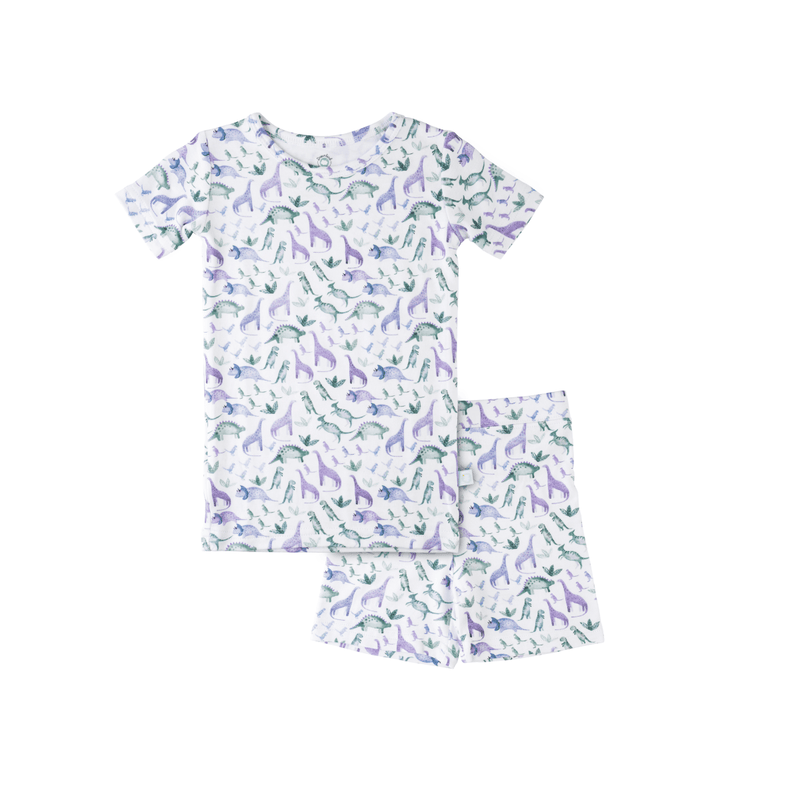 Dreamland Baby Pajamas Toddler Short-Sleeve Bamboo Pajamas