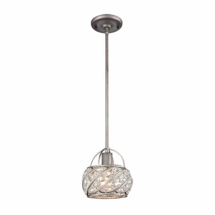 ELK Group International Bradington 1 Pendant Weathered Zinc