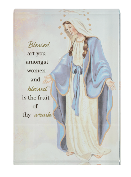 Mother Mary Desk Plaques