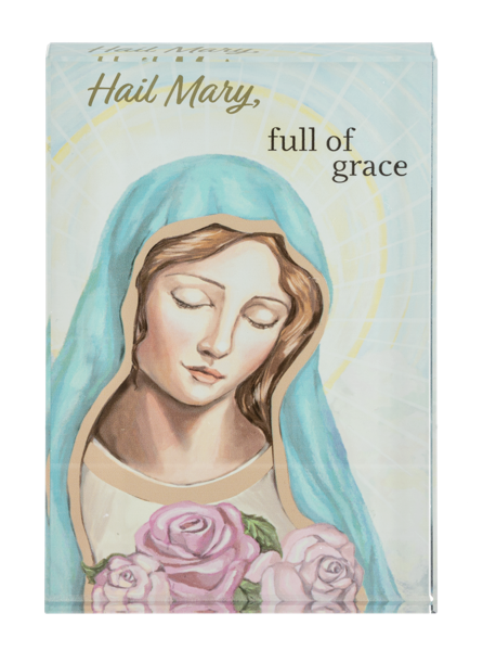 Mother Mary Desk Plaques